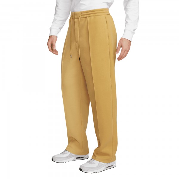 Спортивные штаны Paris Saint-Germain Nike Tech Fleece Loose Fit Open Hem - Gold