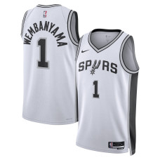 Джерси Unisex San Antonio Spurs Victor Wembanyama Nike White Swingman - Association Edition