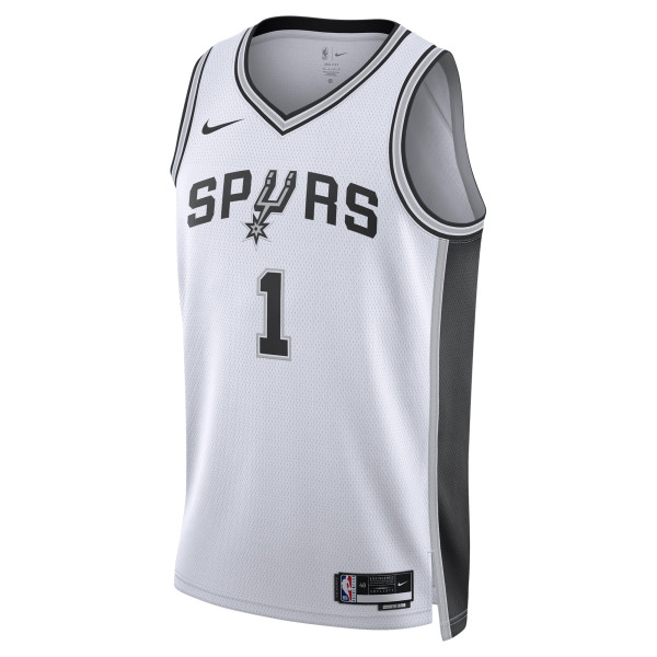 Джерси Unisex San Antonio Spurs Victor Wembanyama Nike White Swingman - Association Edition