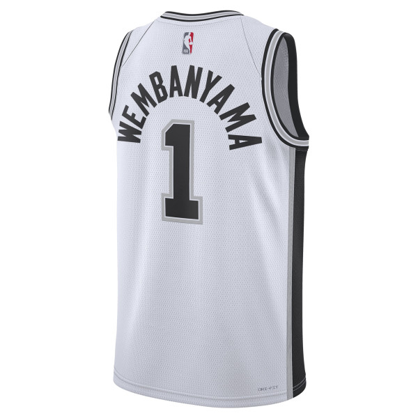 Джерси Unisex San Antonio Spurs Victor Wembanyama Nike White Swingman - Association Edition
