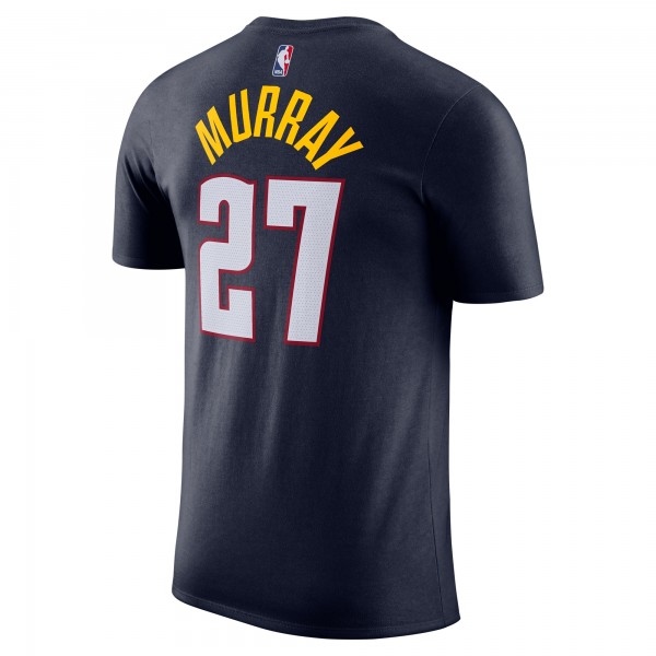 Denver Nuggets Jamal Murray Nike Navy Icon Edition Name & Number T-Shirt