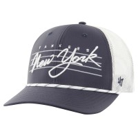 Бейсболка New York Yankees 47 Navy Downburst Trucker
