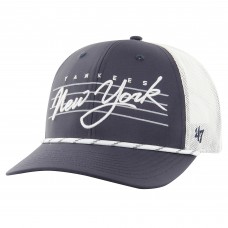 Бейсболка New York Yankees 47 Navy Downburst Trucker