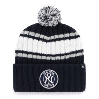Шапка с помпоном New York Yankees 47 Navy Plateau