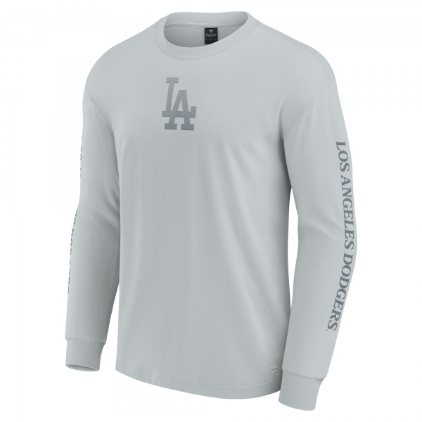 Los Angeles Dodgers Fanatics Gray Elements Strive Long Sleeve T-Shirt