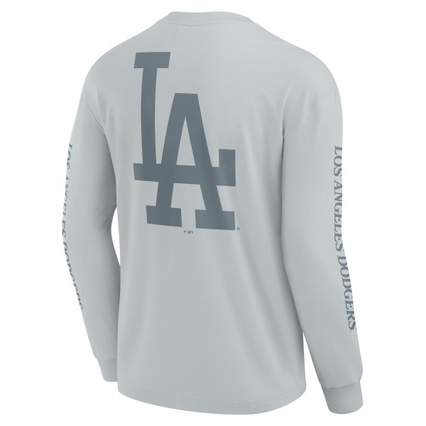 Los Angeles Dodgers Fanatics Gray Elements Strive Long Sleeve T-Shirt