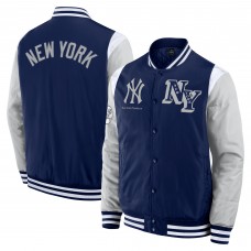 New York Yankees Fanatics Navy Elements Elite Full-Snap Jacket