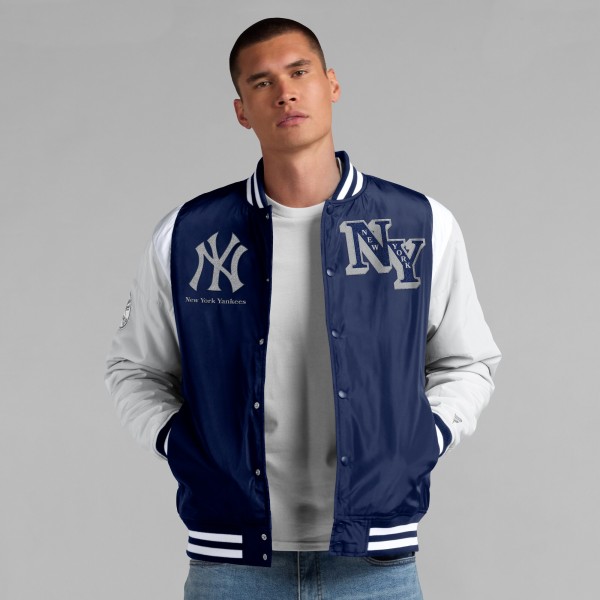 New York Yankees Fanatics Navy Elements Elite Full-Snap Jacket