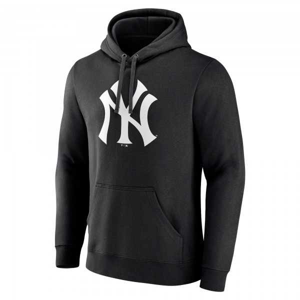 Толстовка New York Yankees Black Monochrome Personalized Name & Number