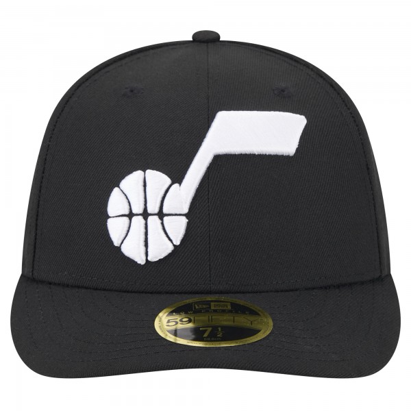 Бейсболка Utah Jazz New Era Low Profile Core 59FIFTY - Black