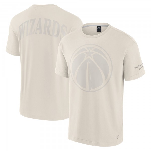 Washington Wizards Fanatics Cream Elements Iconic T-Shirt