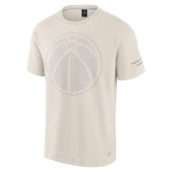 Washington Wizards Fanatics Cream Elements Iconic T-Shirt