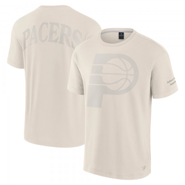 Indiana Pacers Fanatics Cream Elements Iconic T-Shirt