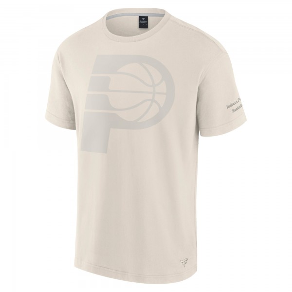 Indiana Pacers Fanatics Cream Elements Iconic T-Shirt