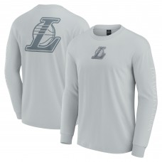 Футболка с длинным рукавом Los Angeles Lakers Elements Strive  - Gray