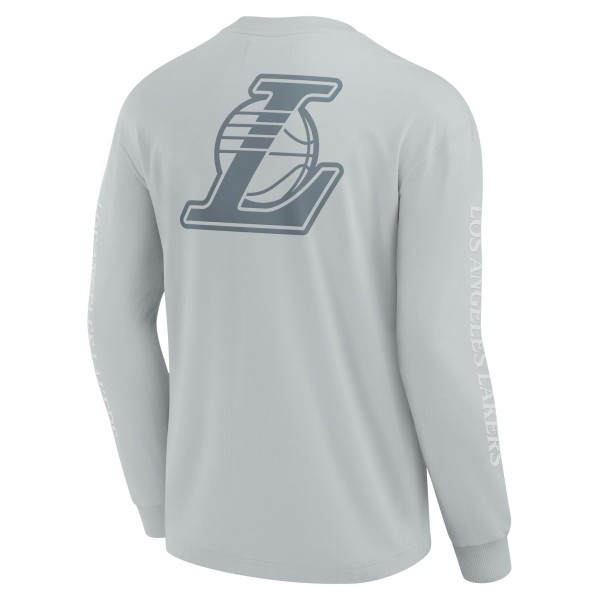 Футболка с длинным рукавом Los Angeles Lakers Elements Strive  - Gray