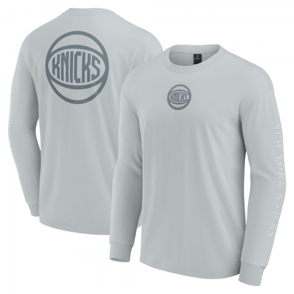 Футболка с длинным рукавом New York Knicks Elements Strive&nbsp; - Gray