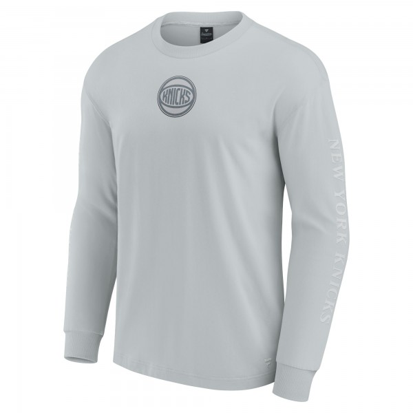 Футболка с длинным рукавом New York Knicks Elements Strive&nbsp; - Gray
