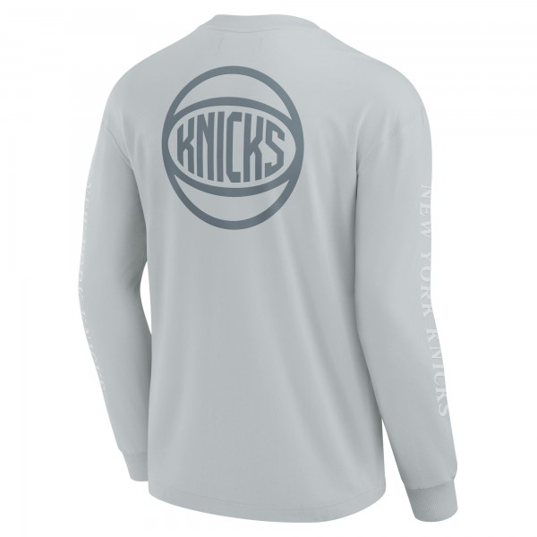 Футболка с длинным рукавом New York Knicks Elements Strive&nbsp; - Gray
