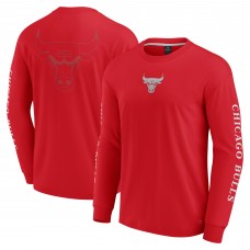 Футболка с длинным рукавом Chicago Bulls Red Elements Strive