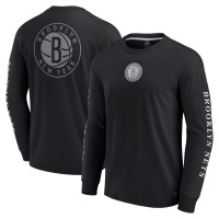 Футболка с длинным рукавом Brooklyn Nets Elements Strive - Black