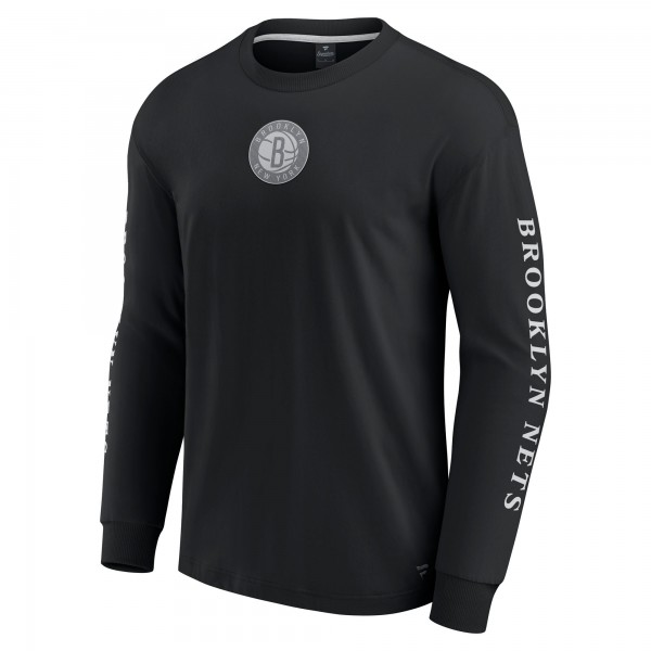 Футболка с длинным рукавом Brooklyn Nets Elements Strive - Black