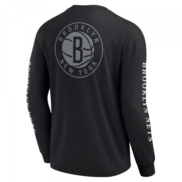 Футболка с длинным рукавом Brooklyn Nets Elements Strive - Black