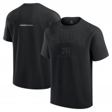 Philadelphia 76ers Fanatics Black Flex Tri-Blend T-Shirt