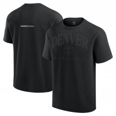 Denver Nuggets Fanatics Black Flex Tri-Blend T-Shirt