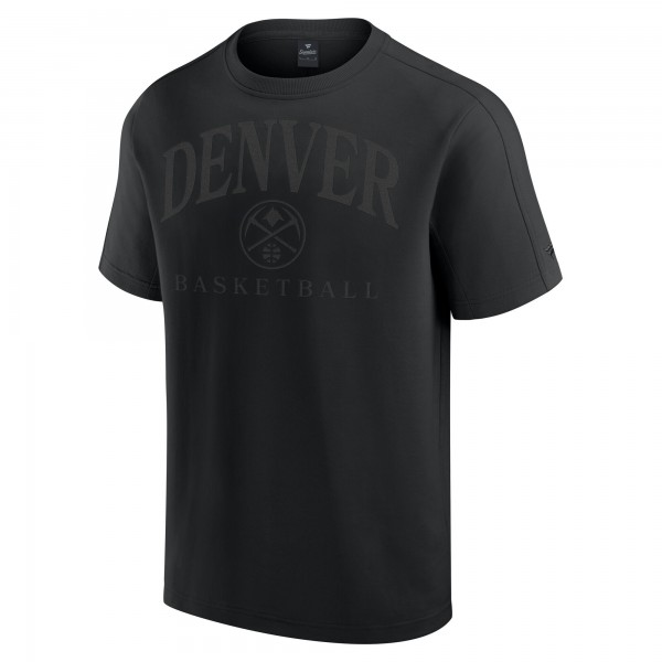 Denver Nuggets Fanatics Black Flex Tri-Blend T-Shirt