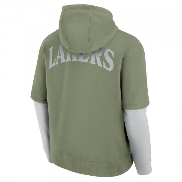 Толстовка Los Angeles Lakers Elements Sleek - Olive
