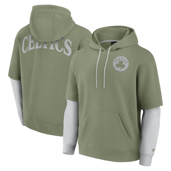 Толстовка Boston Celtics Elements Sleek - Olive
