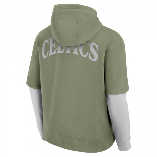 Толстовка Boston Celtics Elements Sleek - Olive