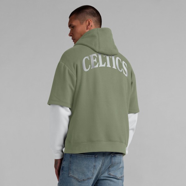 Толстовка Boston Celtics Elements Sleek - Olive