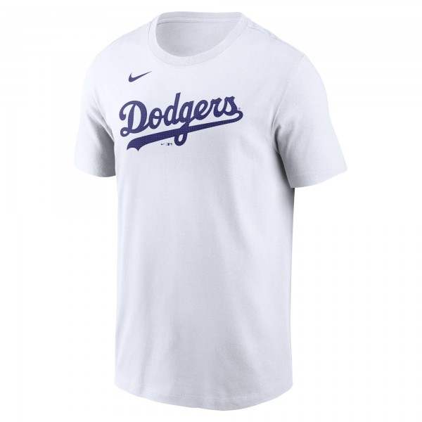 Los Angeles Dodgers Shohei Ohtani Nike White 2024 Fuse Name & Number T-Shirt