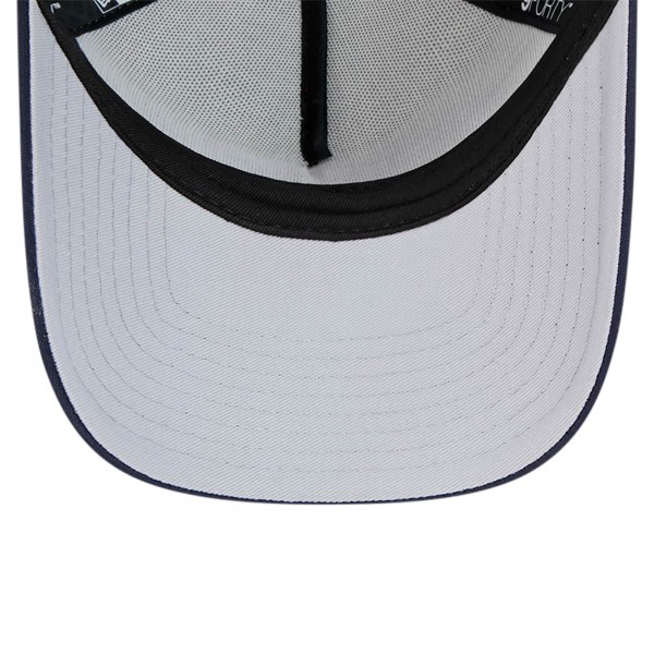 Бейсболка New York Yankees New Era White Retro Wordmark 9FORTY A-Frame Trucker