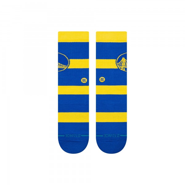Unisex Golden State Warriors Stance Prep Stripe Crew Sock