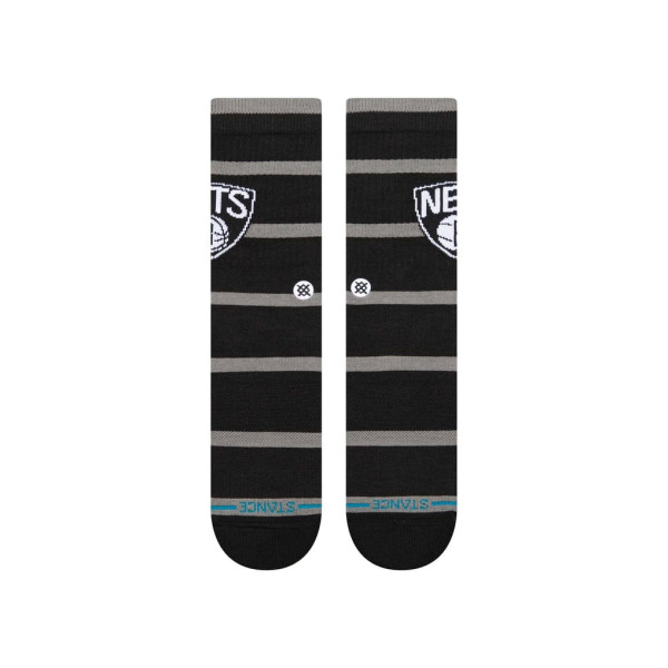 Unisex Brooklyn Nets Stance Prep Stripe Crew Sock