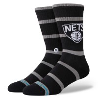 Unisex Brooklyn Nets Stance Prep Stripe Crew Sock