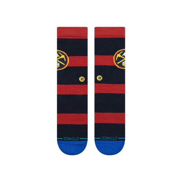 Unisex Denver Nuggets Stance Prep Stripe Crew Sock