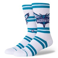 Charlotte Hornets Stance Unisex Prep Stripe Crew Sock
