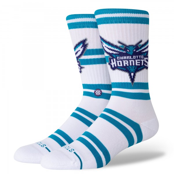 Charlotte Hornets Stance Unisex Prep Stripe Crew Sock