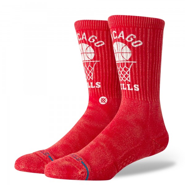 Chicago Bulls Stance Unisex Vintage Crew Sock - Red