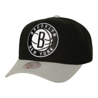 Бейсболка Brooklyn Nets Mitchell & Ness Soul XL Logo Pro Crown - Black/Gray