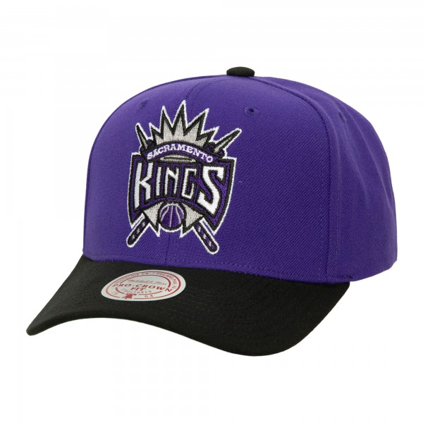 Бейсболка Sacramento Kings Mitchell & Ness Soul XL Logo Pro Crown - Purple/Black