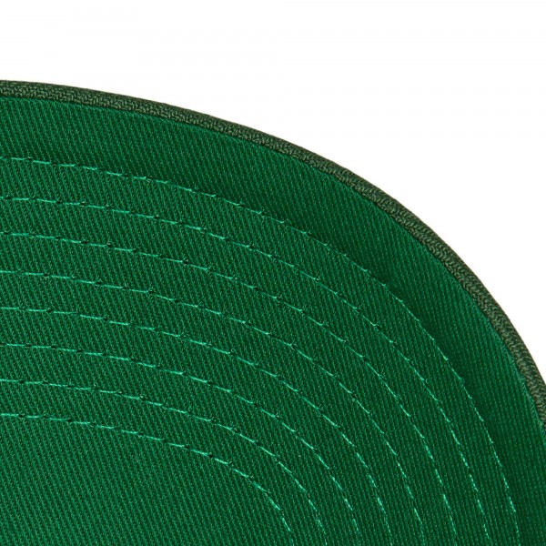 Бейсболка Milwaukee Bucks Mitchell & Ness Soul XL Logo Pro Crown - Cream/Hunter Green