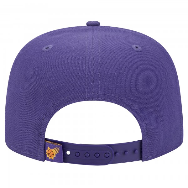 Бейсболка Phoenix Suns New Era Purple Oversized Puff Print Logo Golfer