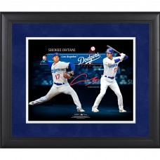 Shohei Ohtani Los Angeles Dodgers Fanatics Authentic Framed 11 x 14 Spotlight Collage