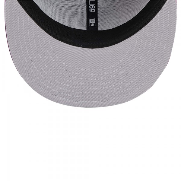 Бейсболка Los Angeles Dodgers New Era Gray/Purple Two-Tone Color Pack 59FIFTY