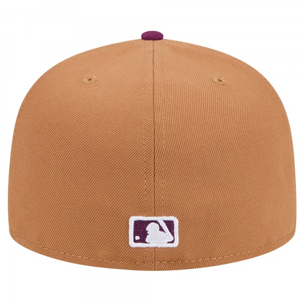 Бейсболка New York Yankees New Era Brown/Purple Two-Tone Color Pack 59FIFTY